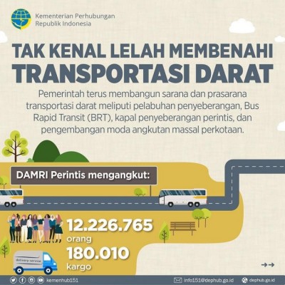 Tak Kenal Lelah Membenahi Transportasi Darat - 20190101